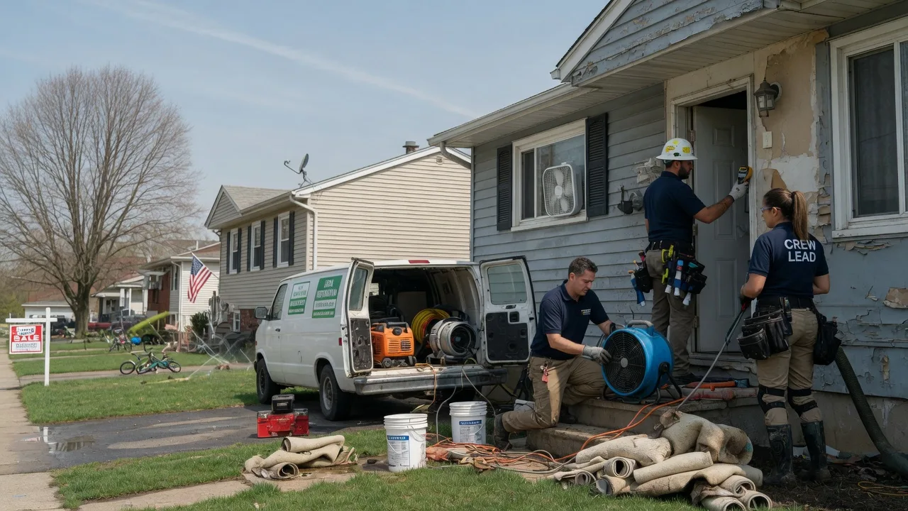 Flood Cleanup in Gridley, KS near me